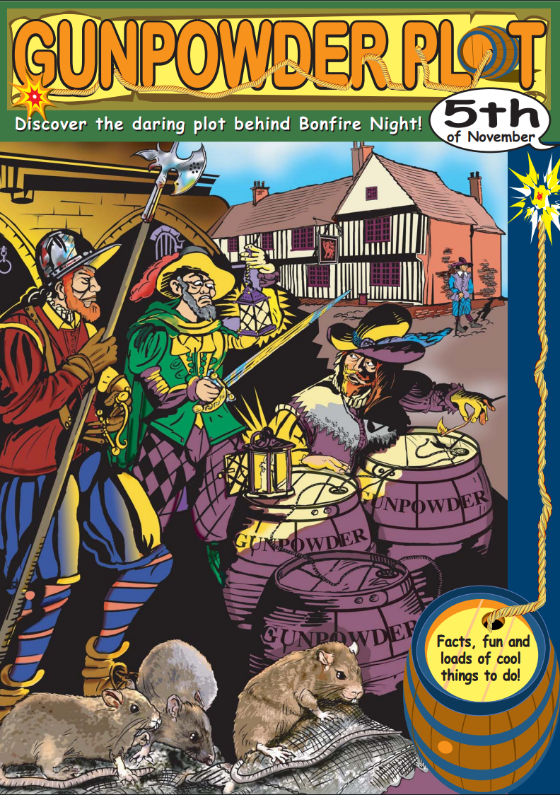 Gunpowder plot trail cover