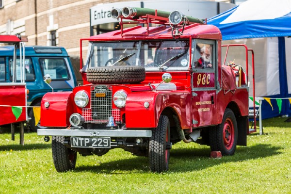 A Land Rover from the Land Rover Show